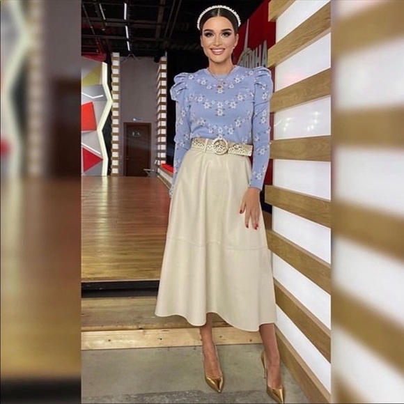 Zara floral knit sweater - Picture 8 of 13